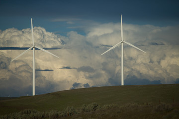 wind turbines