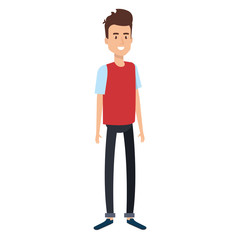 young man avatar character