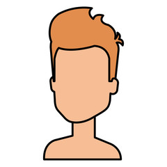 young man shirtless avatar character