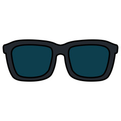 summer sunglasses isolated icon