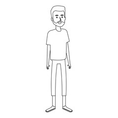 young man avatar character