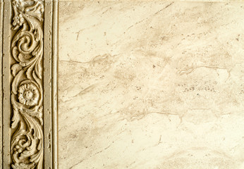 Background with ceramic tiles in antique style 