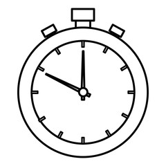 chronometer timer isolated icon
