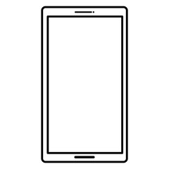 smartphone device isolated icon