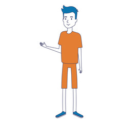 young man avatar character