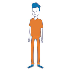 young man avatar character