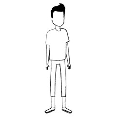 young man avatar character