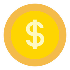 coin money isolated icon