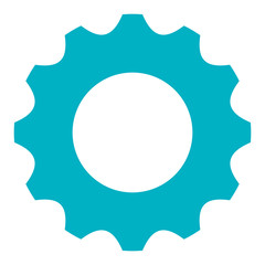 gears machinery isolated icon