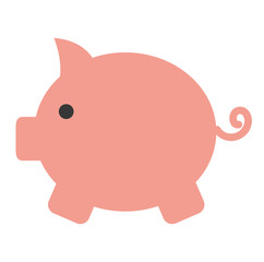 piggy savings isolated icon