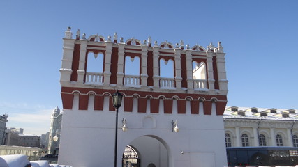 Kutafia tower of the Kremlin.