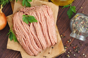 Raw minced meat