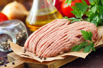 Raw minced meat