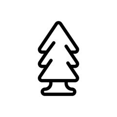 tree outlined vector icon