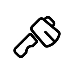 axe outlined vector icon