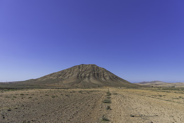 Beautiful rocks landscape in Canaries islands
