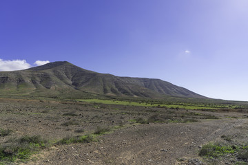 Beautiful rocks landscape in Canaries islands