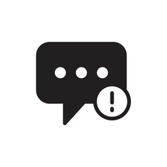 error message filled vector icon. Modern simple isolated sign. Pixel perfect vector  illustration for logo, website, mobile app and other designs