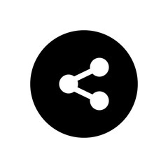share filled vector icon