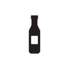 beverage bottle filled vector icon. Modern simple isolated sign. Pixel perfect vector  illustration for logo, website, mobile app and other designs