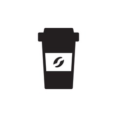 take away coffee, paper coffee cup filled vector icon. Modern simple isolated sign. Pixel perfect vector  illustration for logo, website, mobile app and other designs