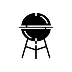 grill filled vector icon