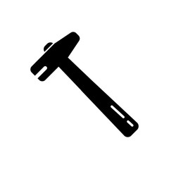 hammer filled vector icon