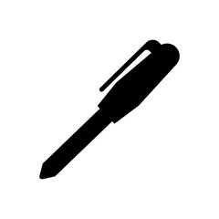 pen filled vector icon