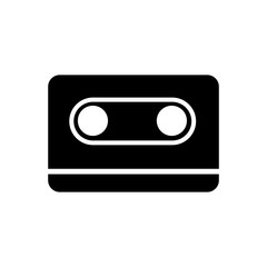 Obraz premium cassette filled vector icon