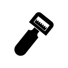 peeler filled vector icon. Modern simple isolated sign. Pixel perfect vector  illustration for logo, website, mobile app and other designs