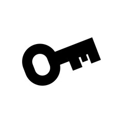 Key filled vector icon. Modern simple isolated sign. Pixel perfect vector  illustration for logo, website, mobile app and other designs