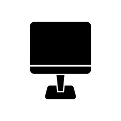 Computer filled vector icon. Modern simple isolated sign. Pixel perfect vector  illustration for logo, website, mobile app and other designs