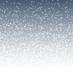 Pixel Abstract Blue Gray Technology Gradient Background. Business mosaic light mosaic design backdrop with failing pixels. Pixelated pattern texture. Big data flow vector Illustration. Vector