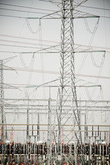 Electrical substation view