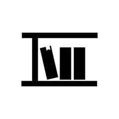 Library filled vector icon. Modern simple isolated sign. Pixel perfect vector  illustration for logo, website, mobile app and other designs