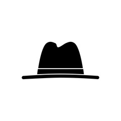 Hat filled vector icon. Modern simple isolated sign. Pixel perfect vector  illustration for logo, website, mobile app and other designs