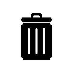Recycle bin filled vector icon. Modern simple isolated sign. Pixel perfect vector  illustration for logo, website, mobile app and other designs