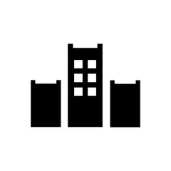 Hotel filled vector icon. Modern simple isolated sign. Pixel perfect vector  illustration for logo, website, mobile app and other designs