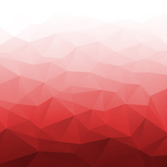 Abstract Gradient Red Geometric Background. Vector illustration. 