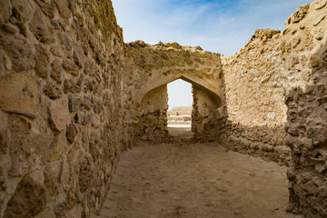 Ancient fort in the Middle East.