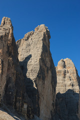 Fototapeta na wymiar tre cime di Lavaredo - Dolomiti