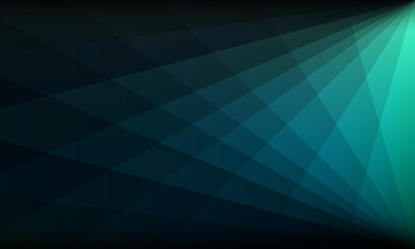 Abstract green blue banner