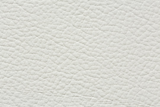 Beautiful clean white leather texture.