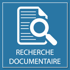 Logo recherche documentaire.