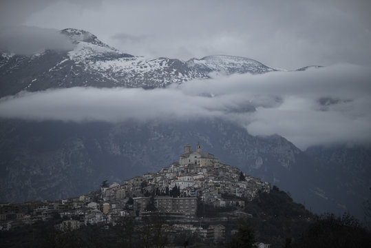 Vista di Casoli in abruzzo