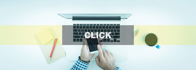 TECHNOLOGY CONCEPT: CLICK