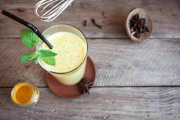 Turmeric Lassi Drink