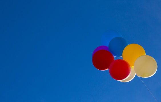 Globos multicolores
