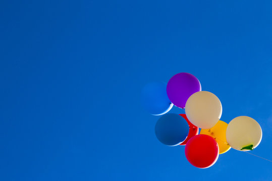 Globos multicolores