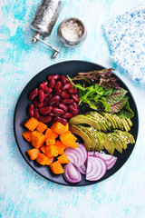 ingredients for salad